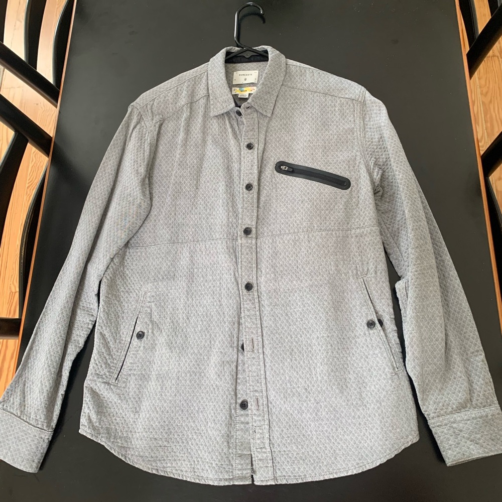 Men's Gray Overshirt